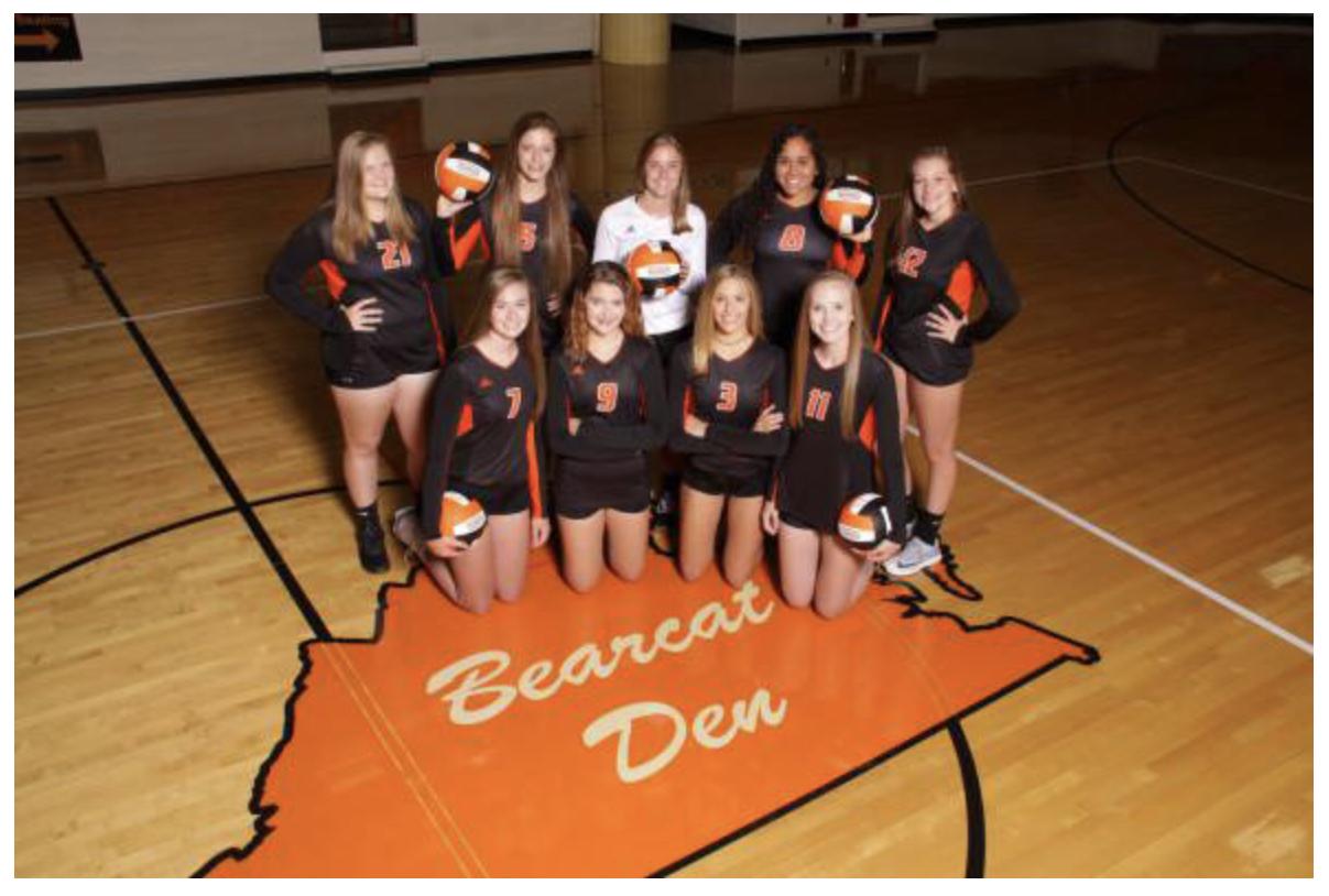 Bearcat Volleyball team 